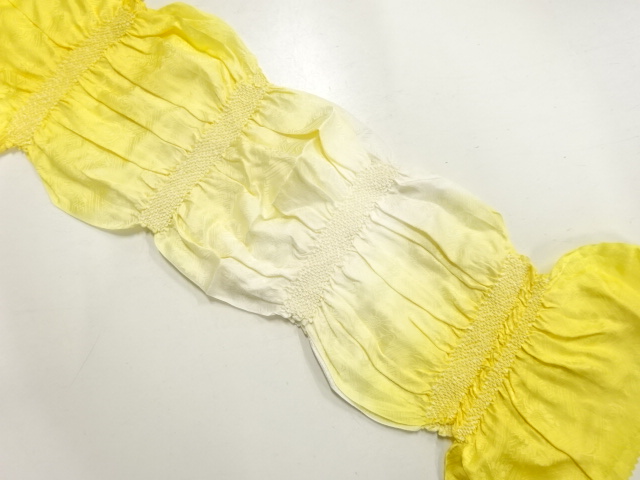 正絹　絞り　帯揚げ